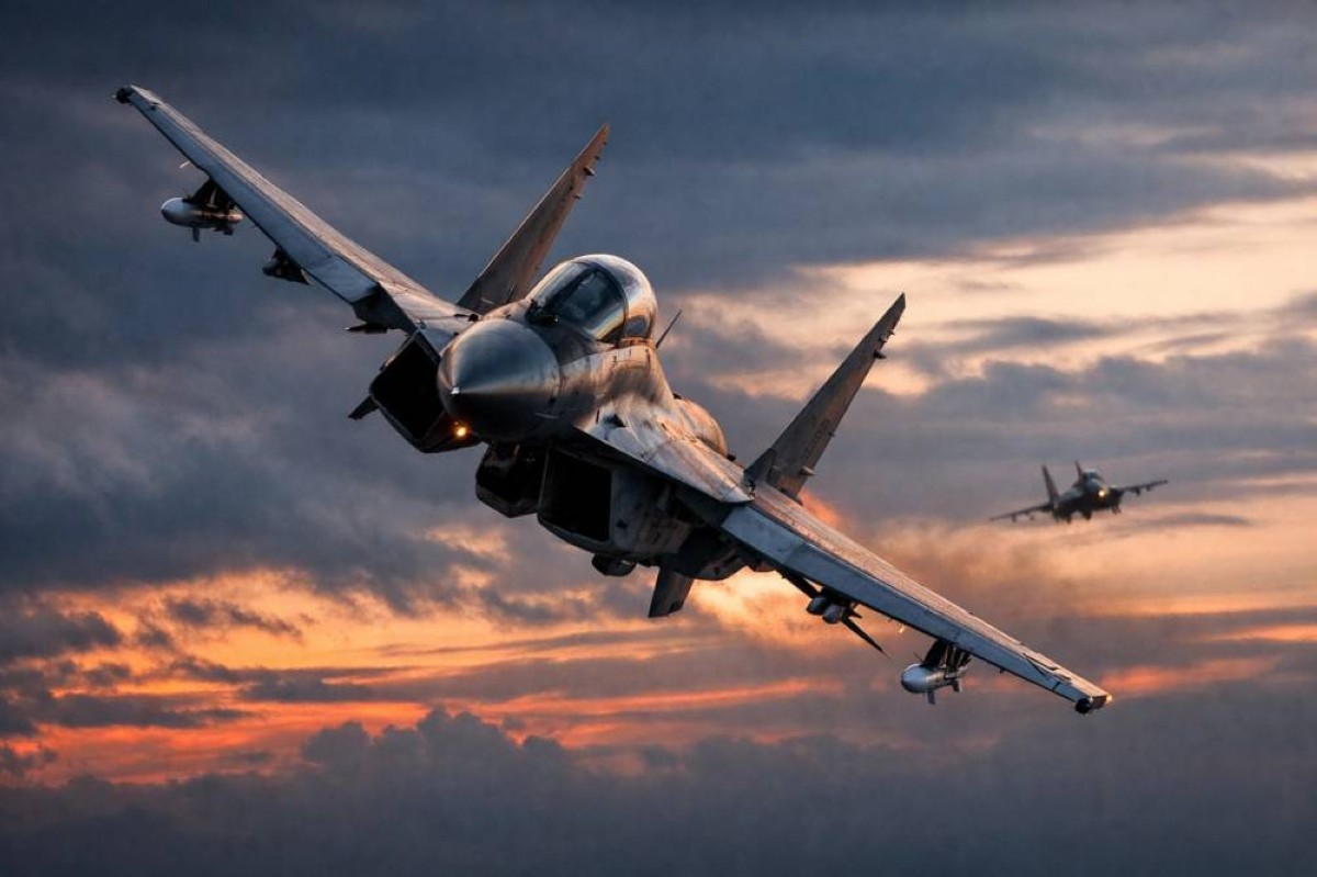 ماذا يحدث عند قيام الطائرة المقاتلة بهزّ جناحيها؟