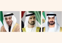 رئيس الدولة ونائباه يتلقون برقيات تهنئة بعيد الفطر من قادة الدول العربية والإسلامية