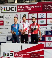 أحمد البدواوي يحرز برونزية مونديال «الدراجات البارالمبية» بتايلاند