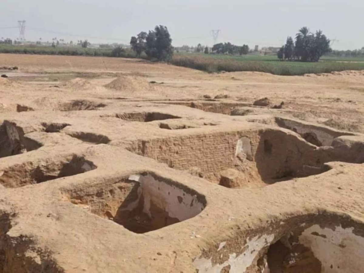 اكتشاف مبنى أثري في مصر