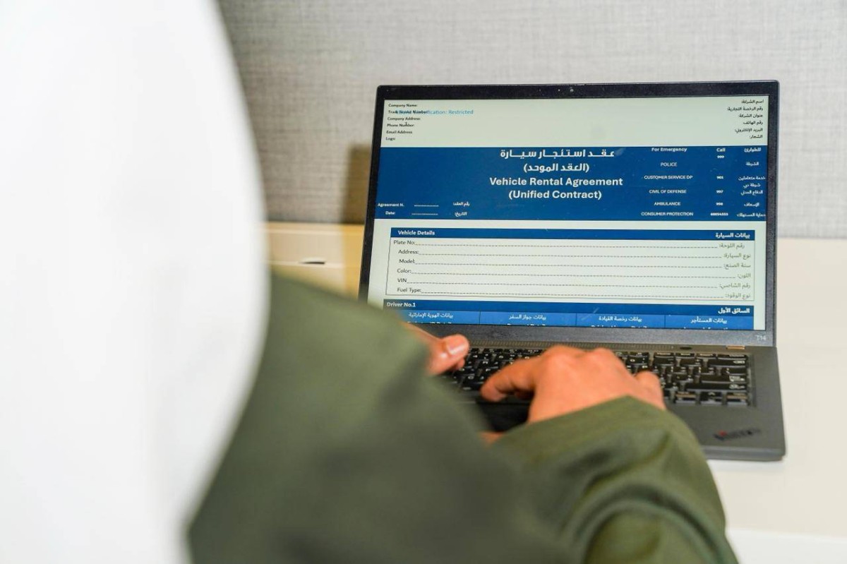 "طرق دبي" توعي الجمهور بالعقد الموحّد لمكاتب تأجير السيارات في الإمارة