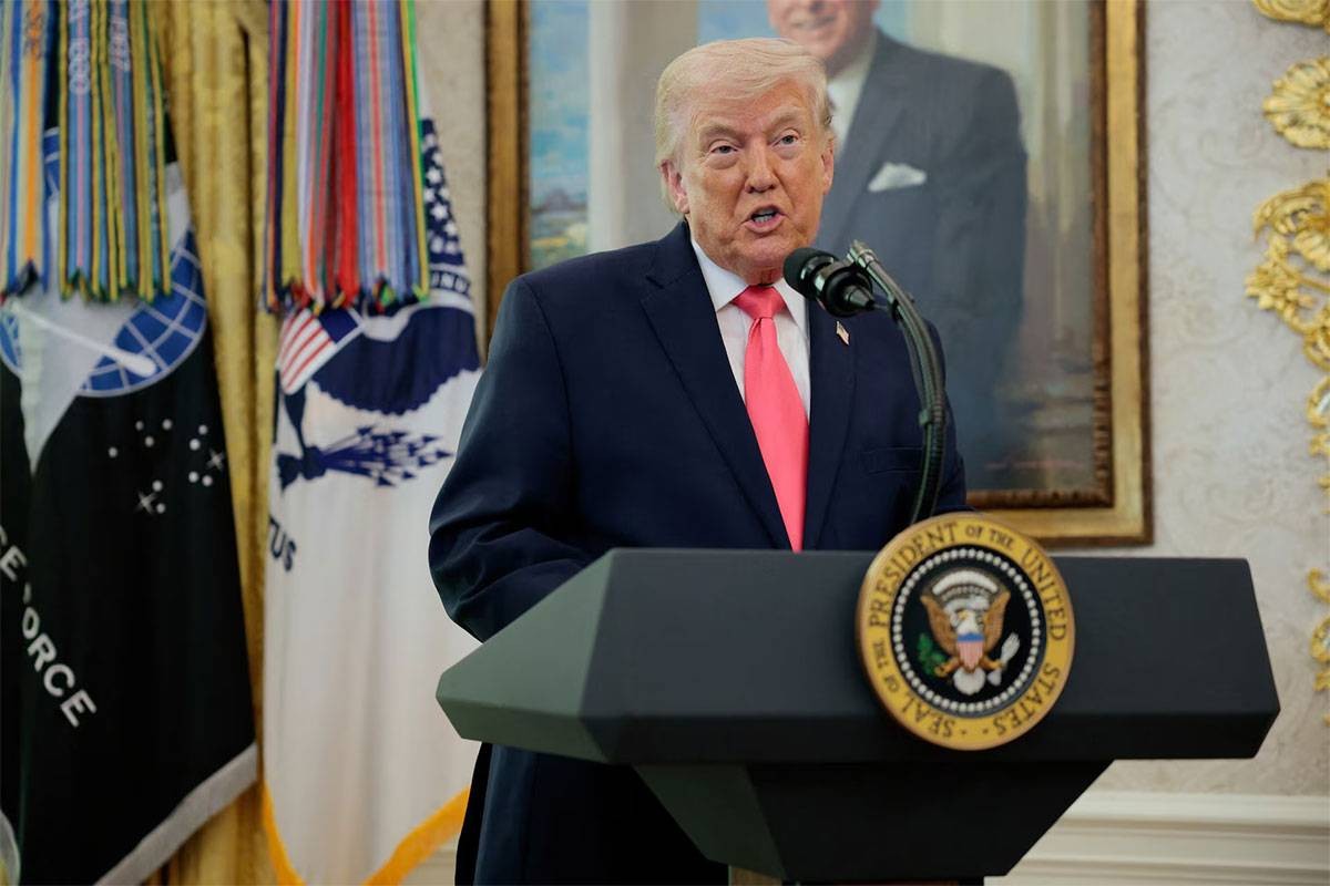 ترامب: نتحدث مع الأشخاص المناسبين في إيران من أجل إيرام اتفاق