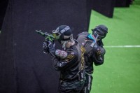 زايد بن سيف بن زايد يشهد انطلاق بطولة الألعاب العالمية للإيرسوفت في أبوظبي