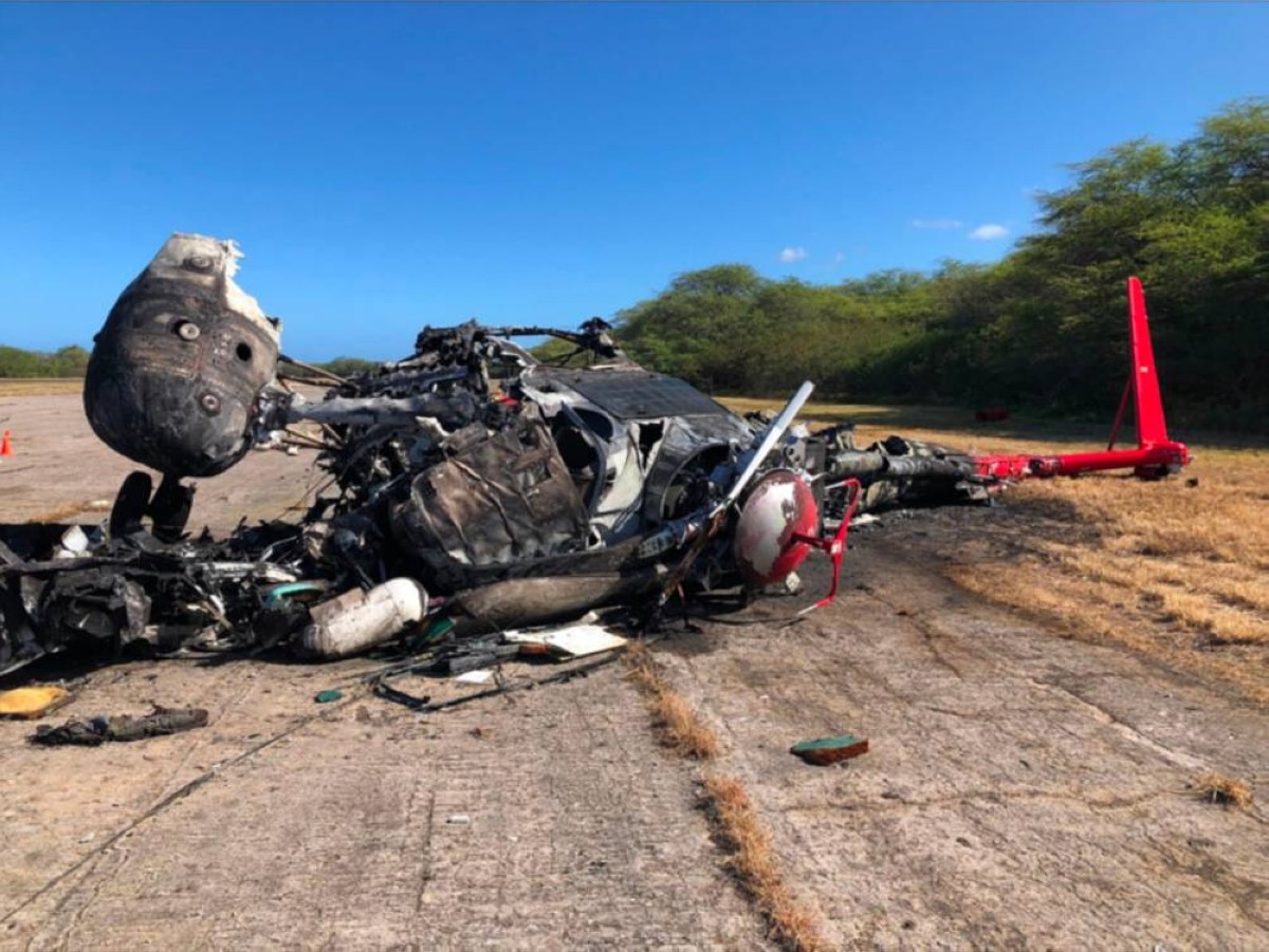 أمريكا.. إصابة 5 أشخاص جراء تحطم مروحية بولاية هاواي