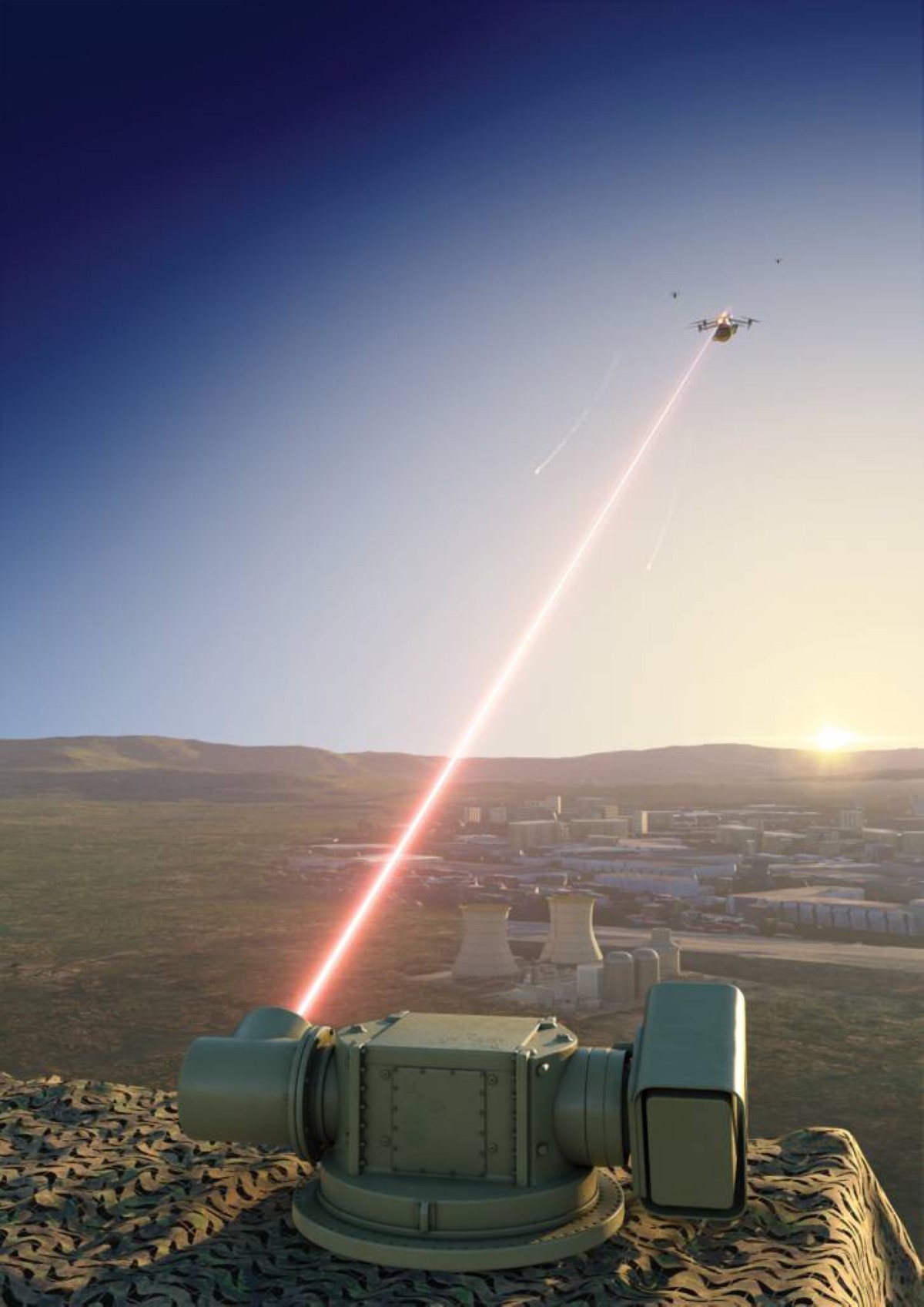 سلاح الضوء.. ليزر يسقط الطائرات المسيّرة خلال ثوانٍ