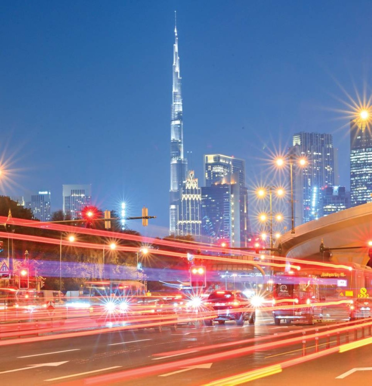 حركة انسيابية في مختلف شوارع الإمارة