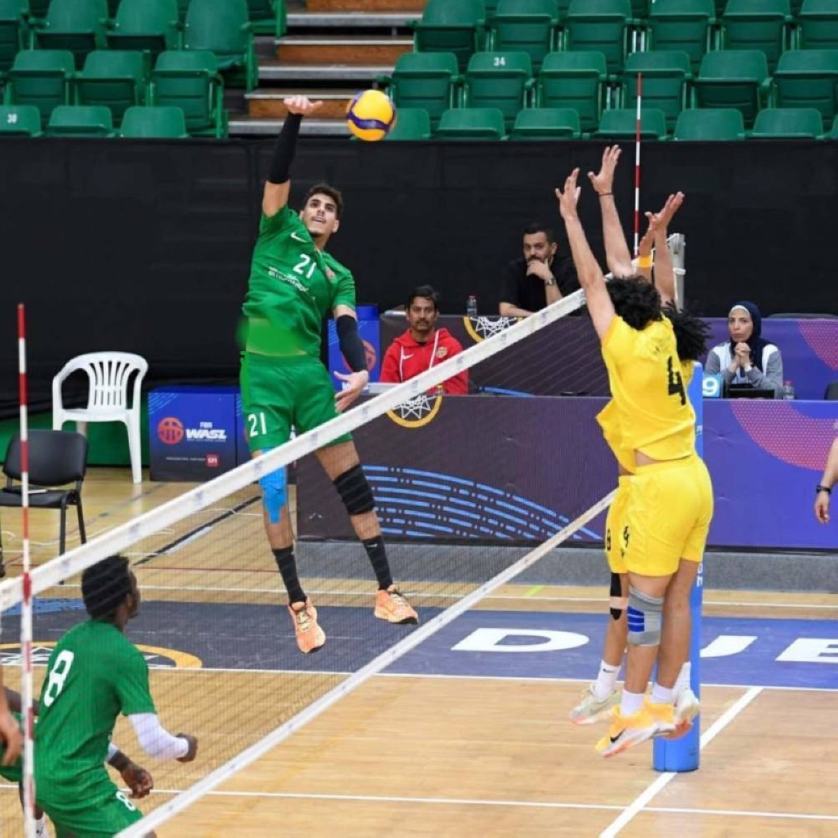 عودة إثارة الطائرة بمواجهات ربع نهائي كأس رئيس الدولة