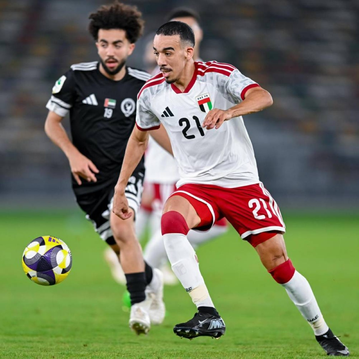 الأبيض يختتم معسكره الداخلي في أبوظبي بالفوز على غلف يونايتد برباعية