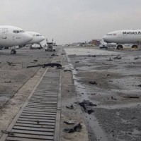 دمار كبير وطائرات متضررة بمطار مهرآباد في طهران جراء هجمات أمريكية وإسرائيلية