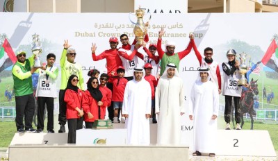 عبدالله البستكي بطلاً لكأس ولي عهد دبي للقدرة