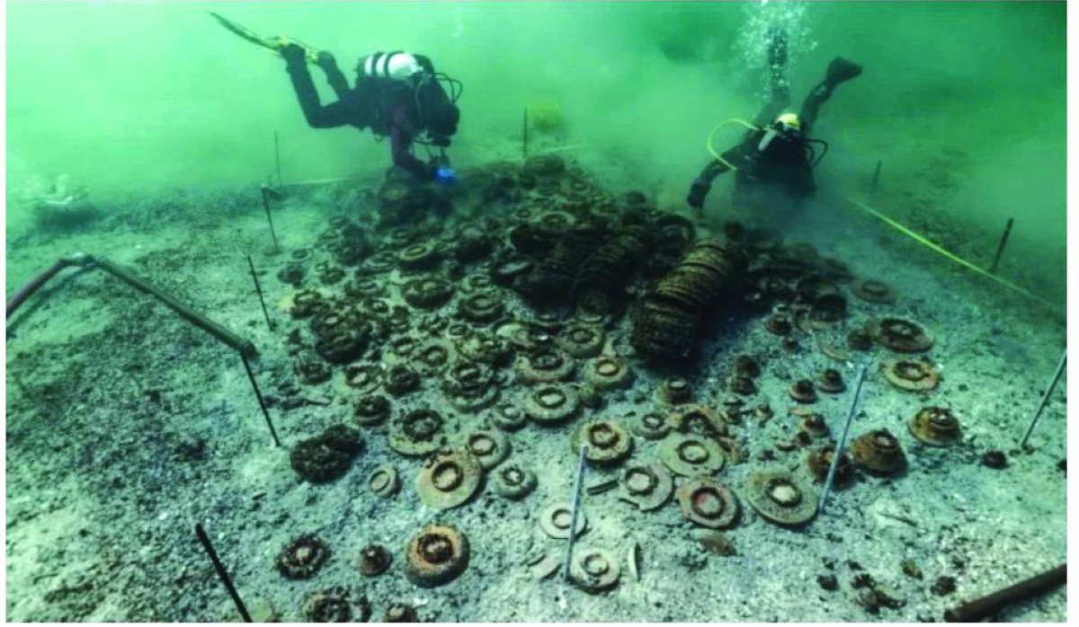 انتشال كنوز رومانية غارقة منذ ألفَي عام