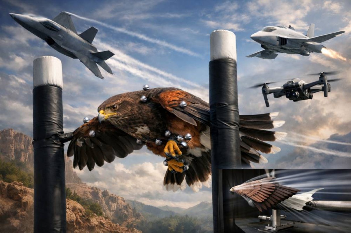 كيف علّم صقر واحد العلماء أسرار الطيران الخارق؟