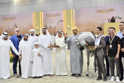 محمد القرقاوي يتوج أبطال النسخة الـ 23.. مربط دبي يتألق في ختام «دولية الجواد العربي»