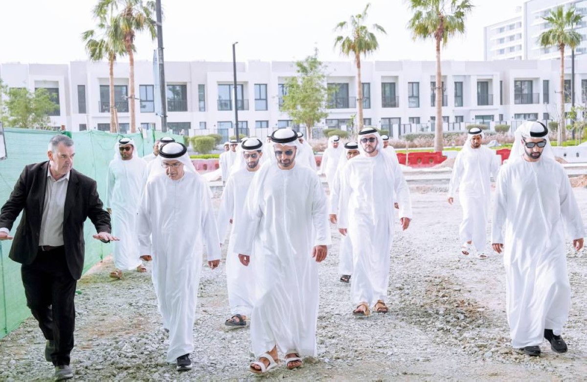 محمد بن سعود خلال الجولة التفقدية