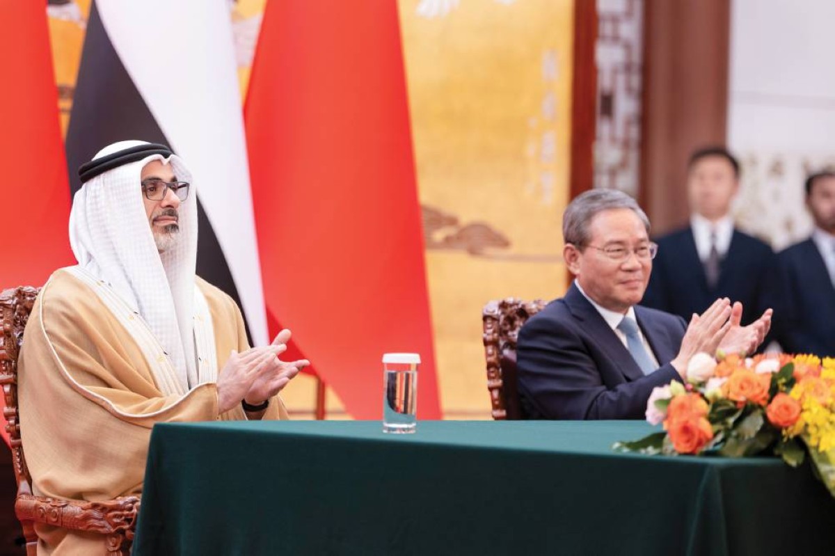 سموه ولي تشيانغ خلال اللقاء