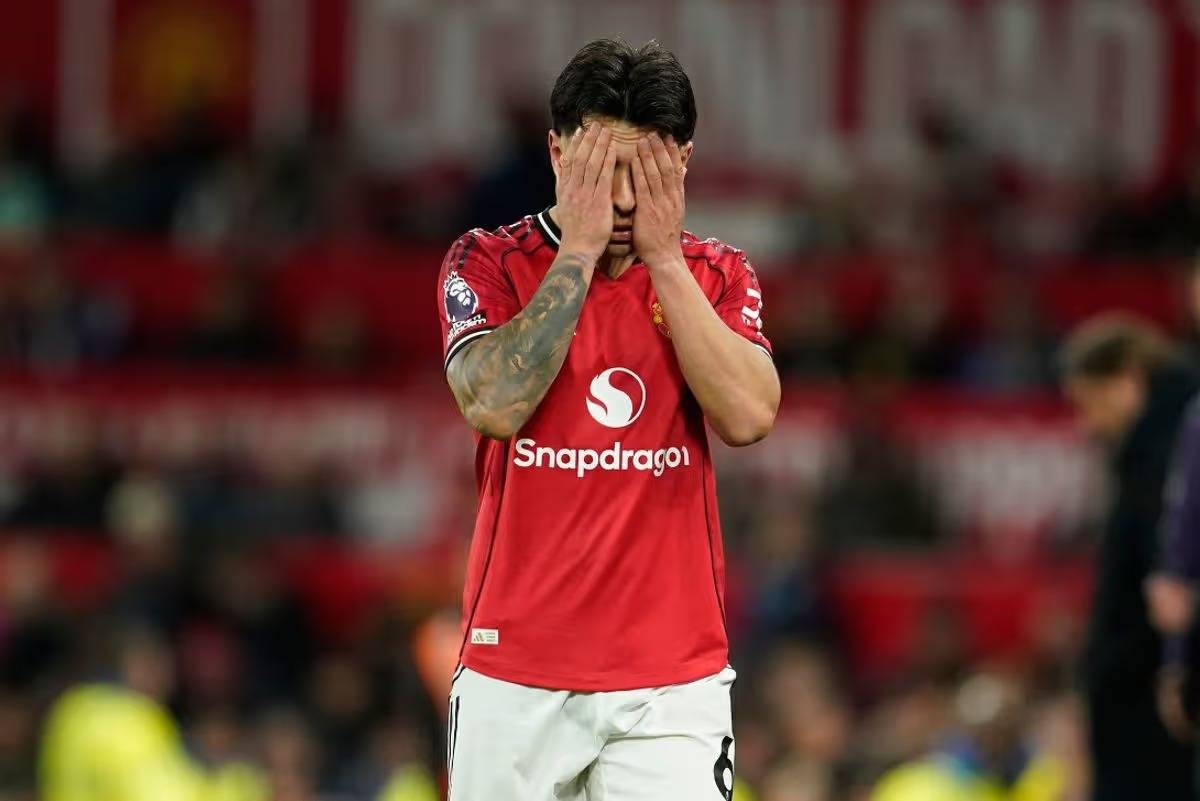 من مباراة مانشستر يونايتد ضد ليدز يونايتد