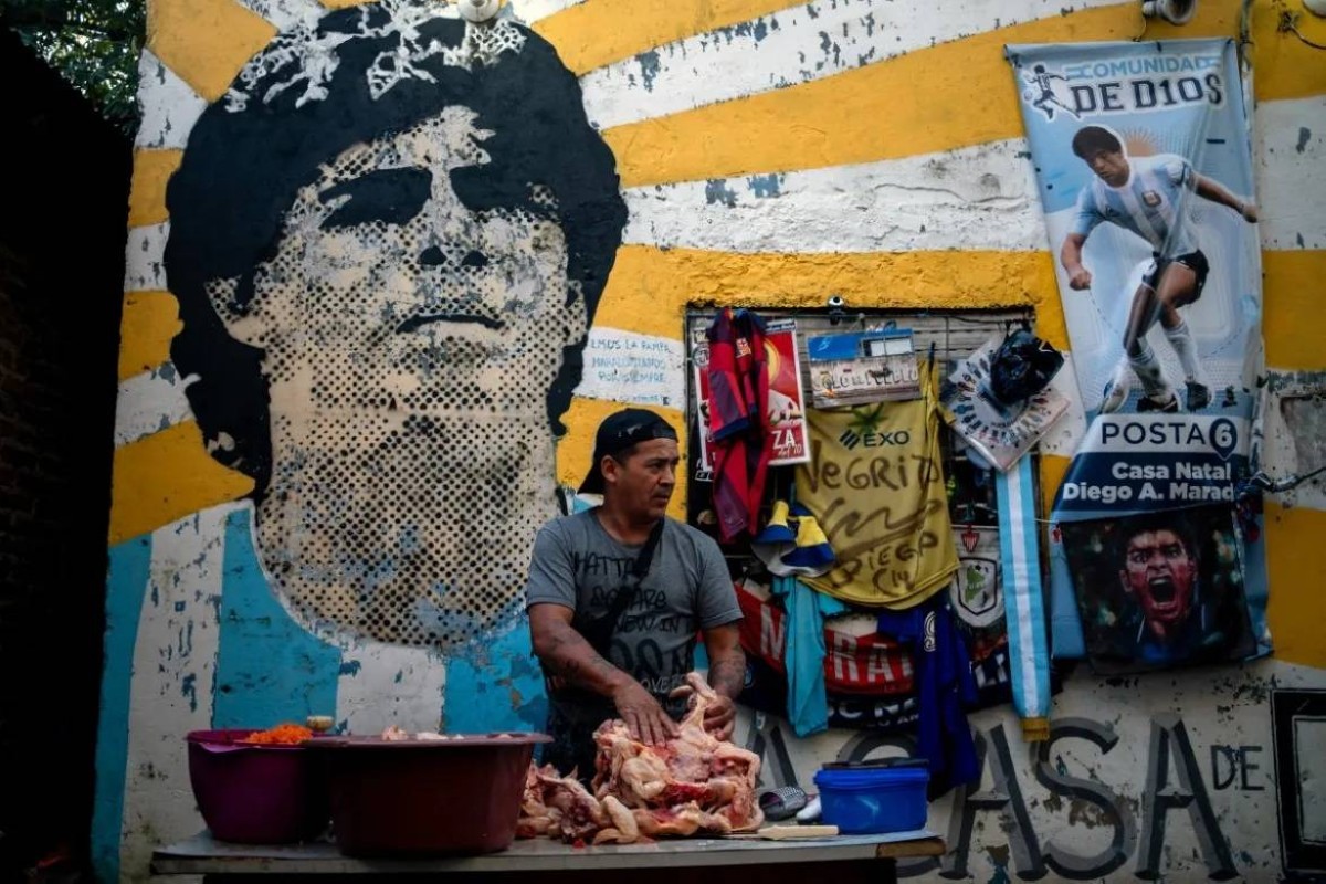 منزل مارادونا يفتح أبوابه للفقراء