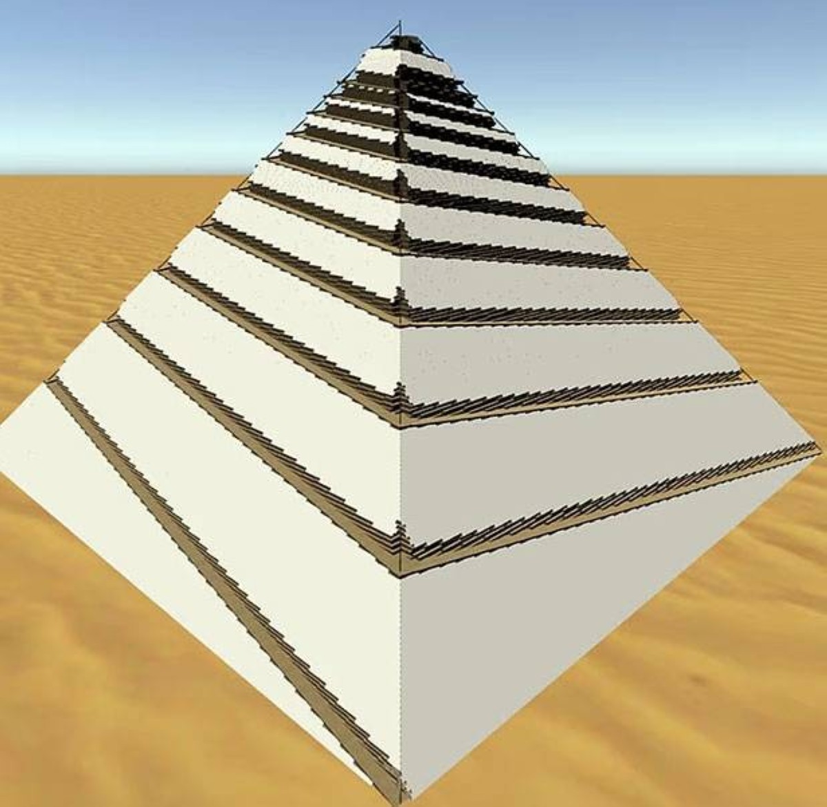 
الدراسة الجديدة تكشف أن هرم خوفو  بُني باستخدام نظام منحدرات مخفي
