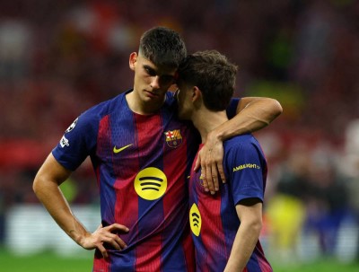 برشلونة يتقدم بشكوى جديدة إلى «يويفا» ضد التحكيم بعد خروجه من دوري أبطال أوروبا