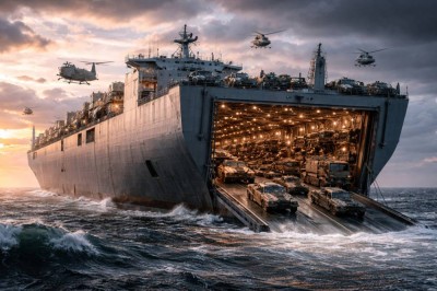 62 ألف طن من الرعب.. كيف تُخفي جيشاً كاملاً في البحر؟