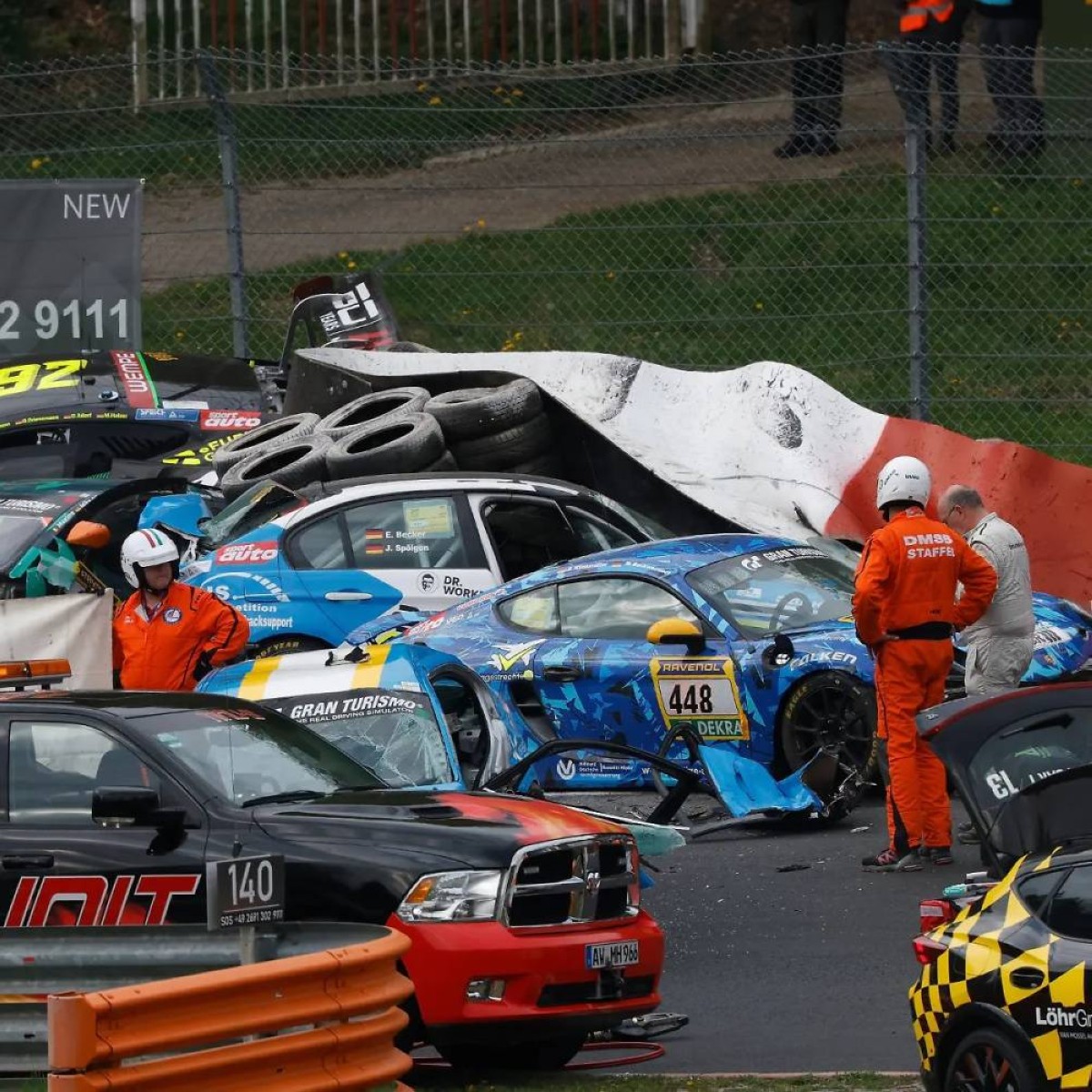 حادث مأساوي في السباق التأهيلي لـ «نوربورجرينغ 24 ساعة»