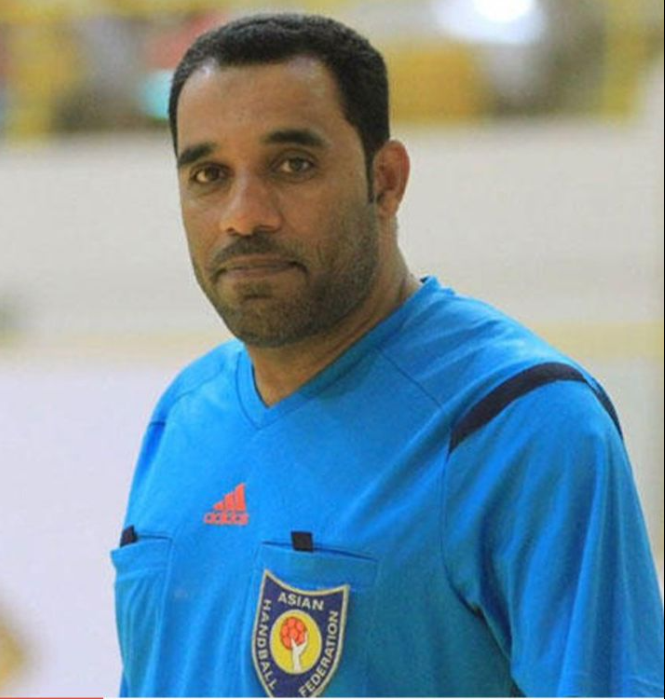 حكمنا إسماعيل سالم يشارك في «آسيوية اليد الشاطئية» السادسة بالصين