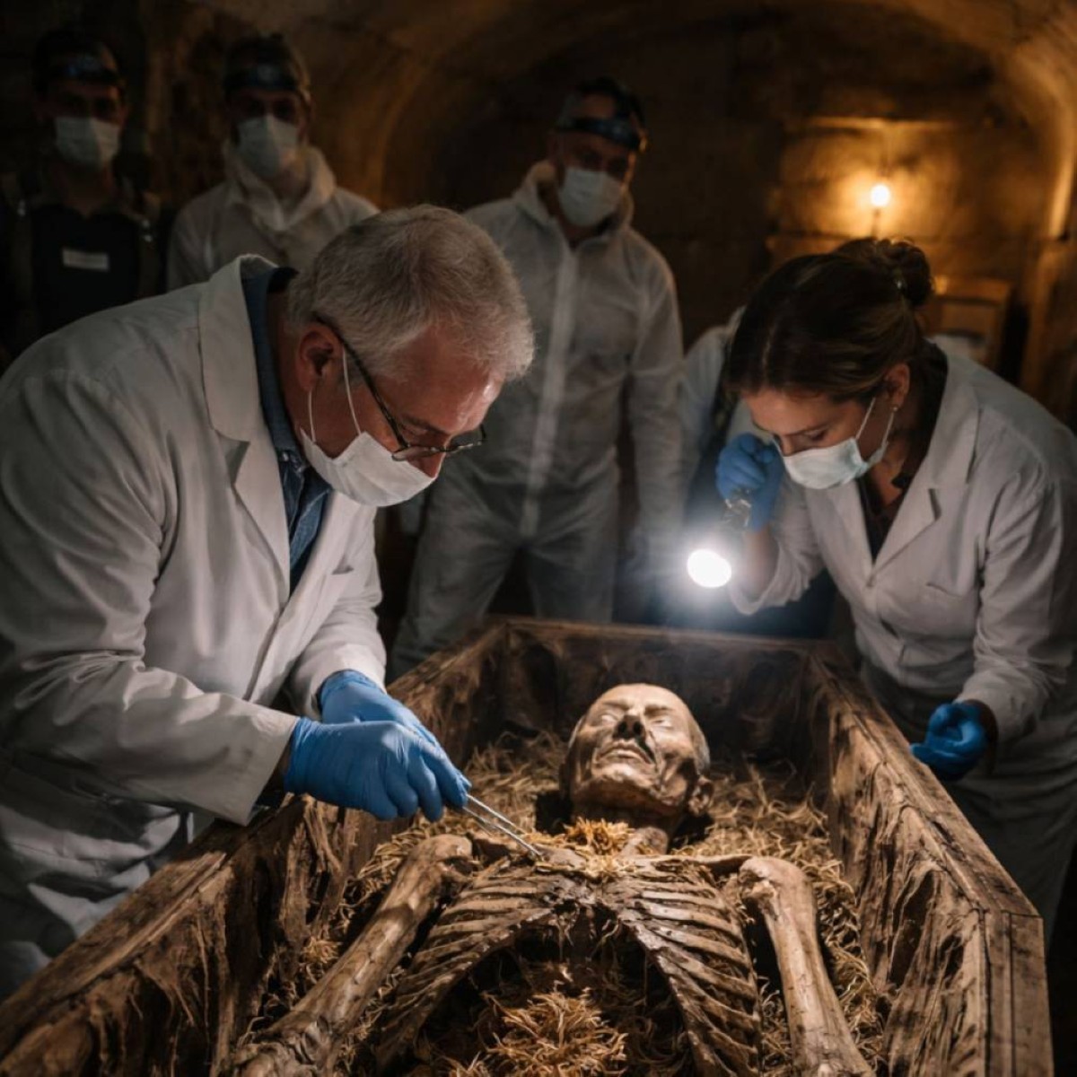 فتحوا مومياء عمرها 300 عام.. فماذا وجدوا فيها؟