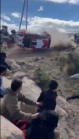 حادث مروع في رالي بالأرجنتين.. وفاة متفرّج وتعليق المنافسة «فيديو»