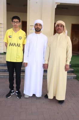 مشجعان كفيفان يحولان مدرجات الوصل إلى تجربة شعورية كاملة