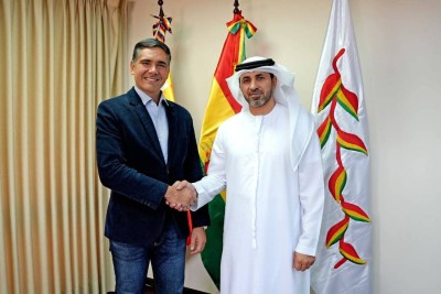 الإمارات وبوليفيا تبحثان تعزيز التعاون في المياه والتنمية والصناعة