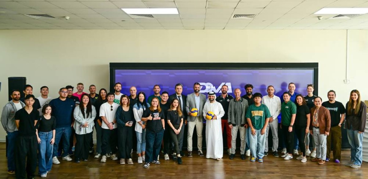 مجلس دبي الرياضي يطلق بطولة دبي المفتوحة لأكاديميات الكرة الطائرة