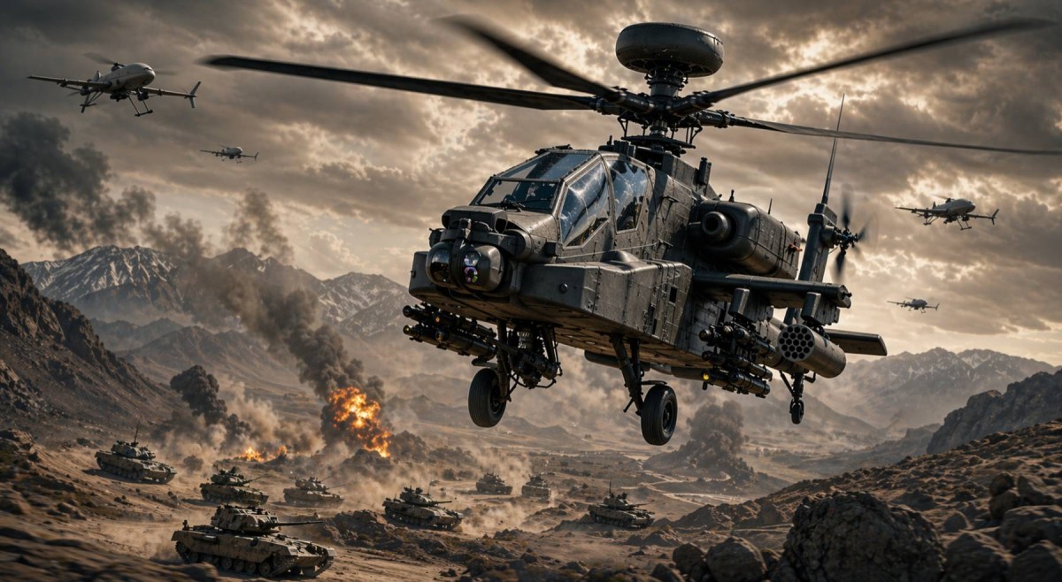 وحش جوي يرى كل شيء.. دبابة طائرة تصيب 128 هدفاً في لحظة واحدة