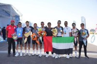 30 ميدالية ملونة عربية وقارية حصاد اتحاد الدراجات خلال الموسم