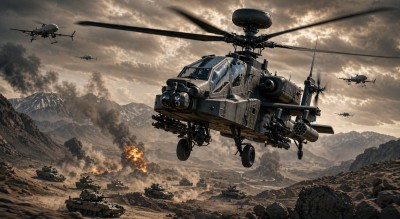 وحش جوي يرى كل شيء.. دبابة طائرة تصيب 128 هدفاً في لحظة واحدة