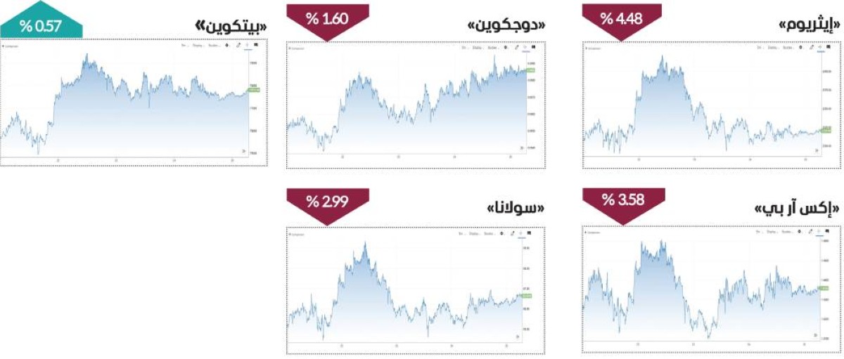 العملات المشفرة تفقد الزخم مع تراجع شهية المخاطرة عالمياً
