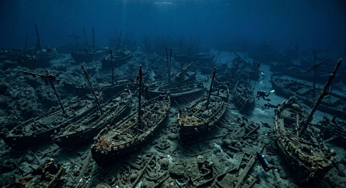 مئة سفينة مفقودة.. مقبرة بحرية تعيد كتابة تاريخ البحر المتوسط