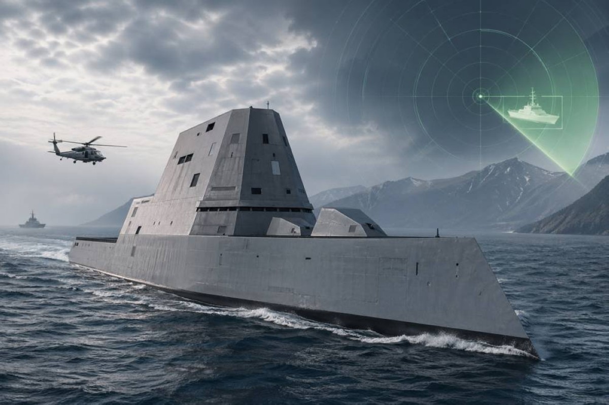 سلاح صادم.. سفينة حربية عملاقة تراها الرادارات قارب صيد