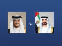خلال اتصال مع رئيس الدولة.. أمير قطر يدين الاعتداءات الإيرانية الإرهابية التي استهدفت الإمارات