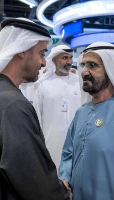 محمد بن راشد: التقيت بأخي ورفيق مسيرتي وقائدي رئيس دولة الإمارات