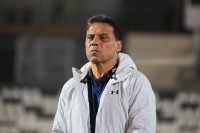 حسام البدري المدير الفني السابق للأهلي ومدرب أهلي طرابلس الليبي الحالي