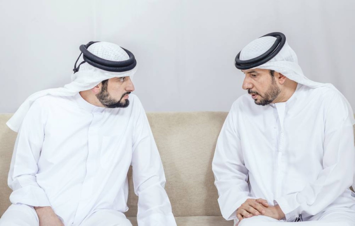 سموه معزياً أحد أفراد أسرة الفقيد