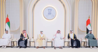عمار النعيمي خلال حضوره الأفراح