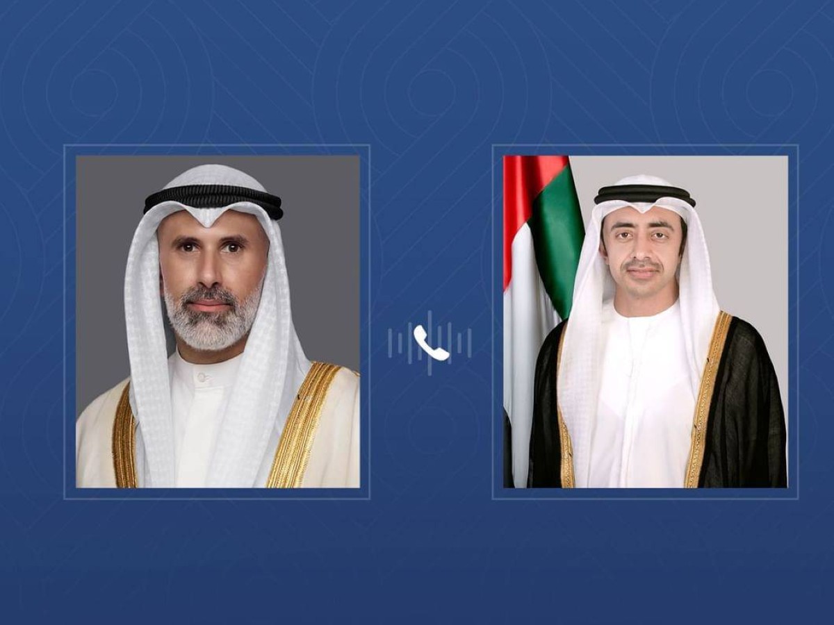 عبدالله بن زايد يشيد بكفاءة الأمن الكويتي في إحباط المخطط الإرهابي لـ"الحرس الثوري"