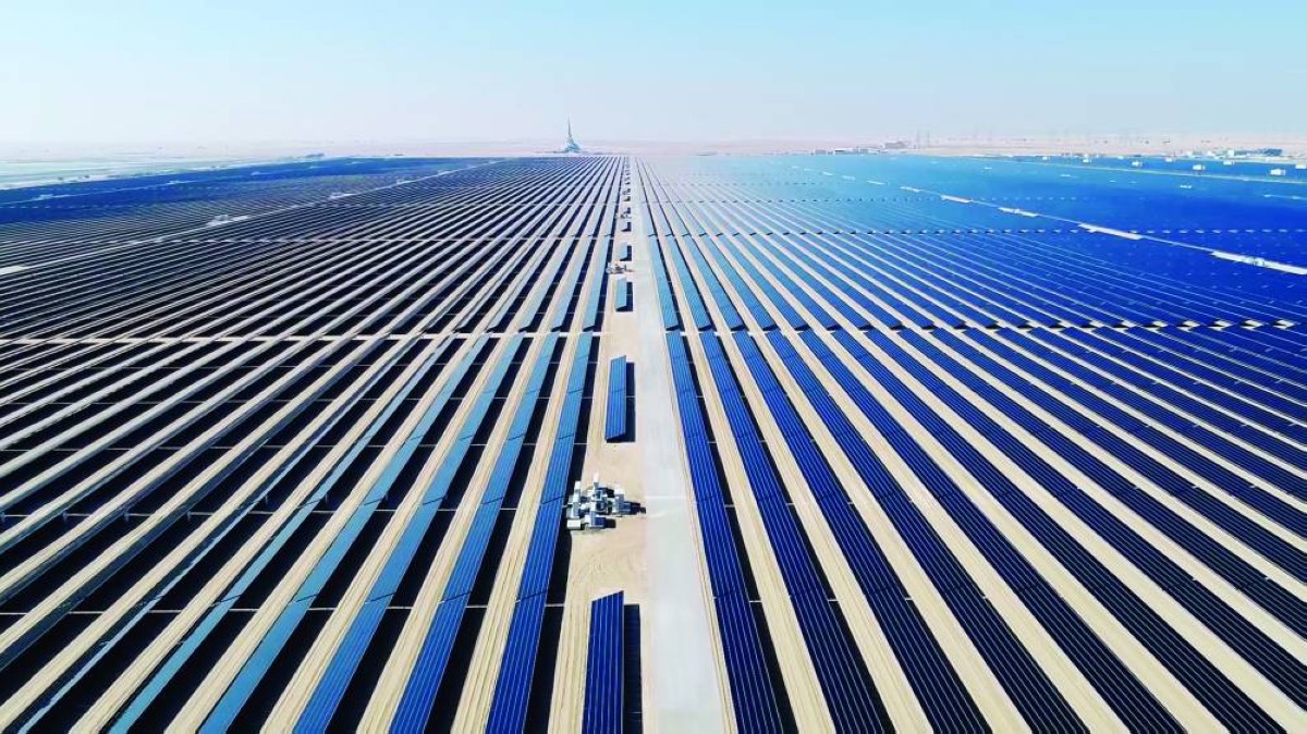 قدرة «مجمع محمد بن راشد للطاقة الشمسية» 8000 ميغاوات بحلول 2030