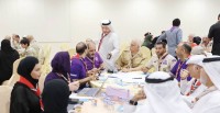 جانب من اجتماع القيادات الكشفية ومجالس إدارات المفوضيات واللجان والمتطوعين