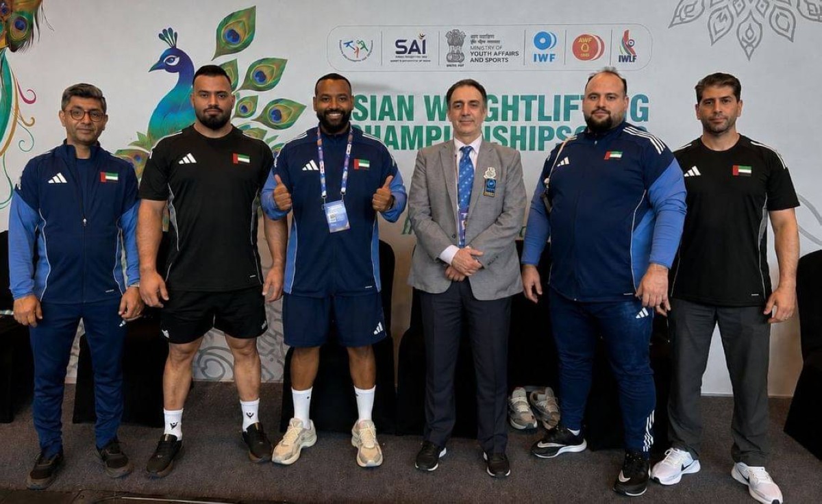 اتحاد الأثقال يعتمد قائمة منتخب الإمارات لآسيوية أوزبكستان