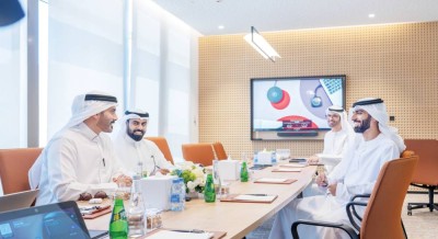 حميد بن عمار مترئساً الاجتماع بحضور سعيد المطروشي