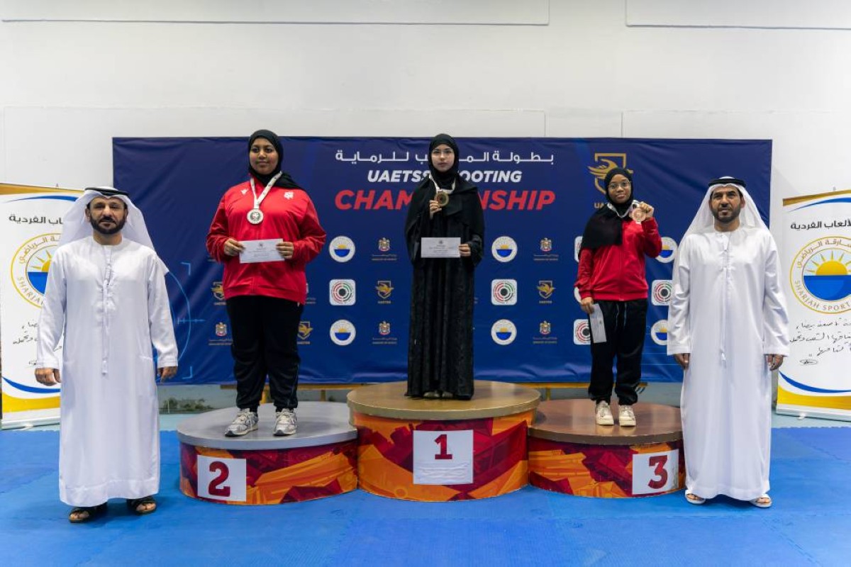 بمشاركة 140 رامياً ورامية.. 9 ميداليات لـ«الشارقة الرياضي للمرأة» في بطولة المواهب