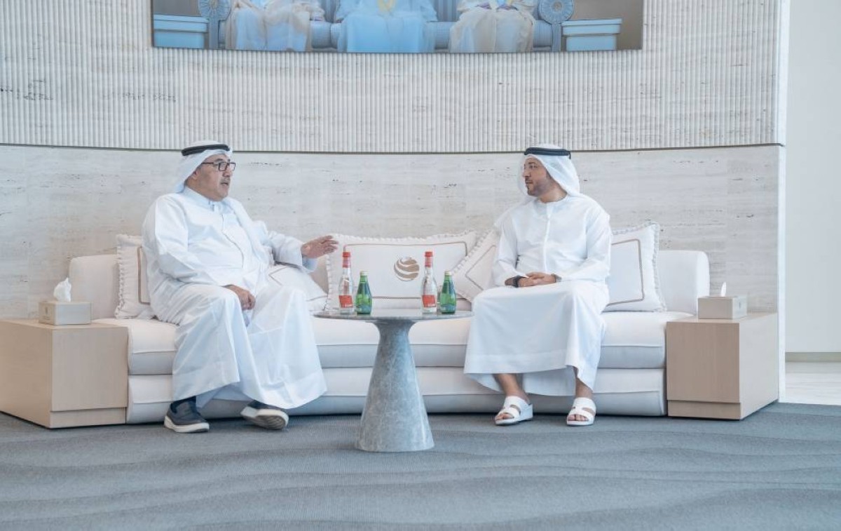 عبدالله بن دميثان والقنصل الكويتي يبحثان تعزيز التعاون التجاري والبحري