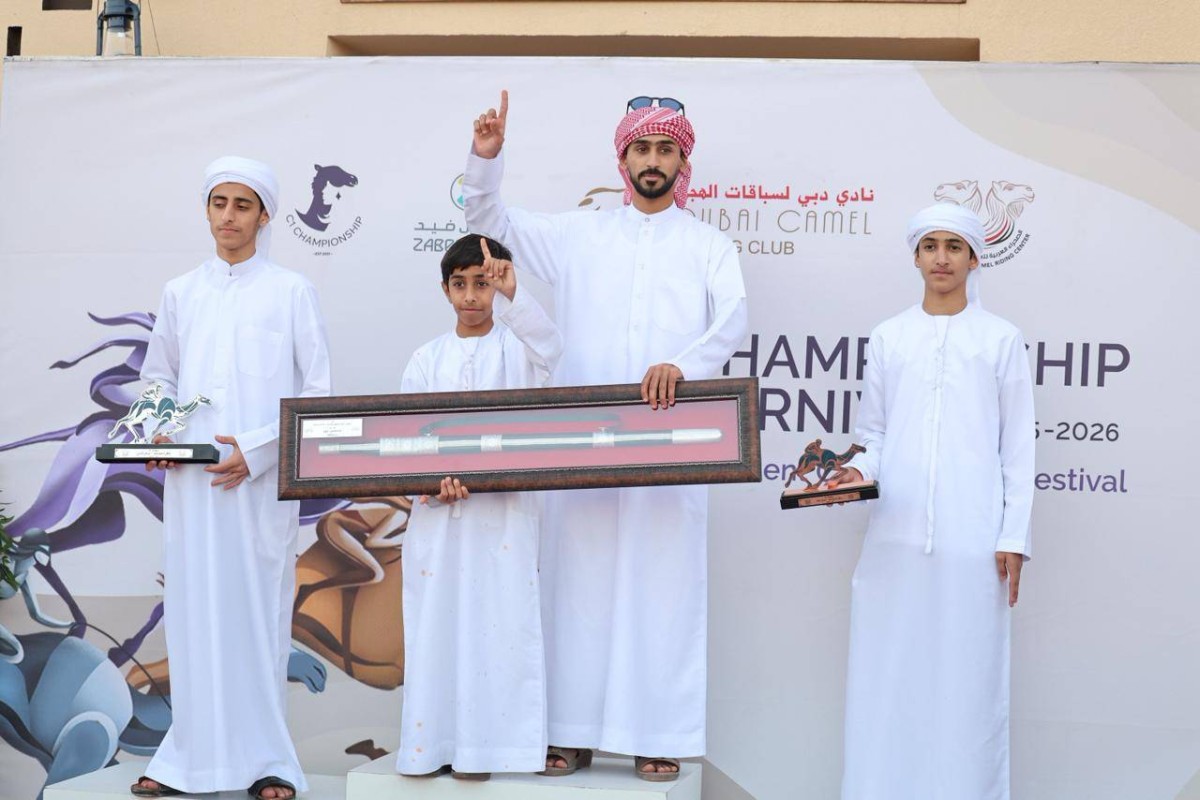 راشد الكعبي.. منصات التتويج في الهجن هدف دائم